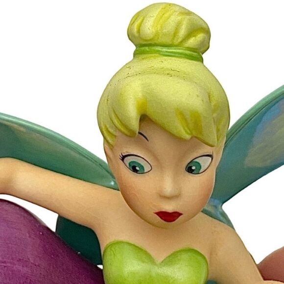 Walt Disney Collection Tinkerbell Figurine Little Charmer Multicolor Retired - Picture 3 of 6